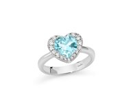Anello Miluna Donna in Argento Topazio LID4246